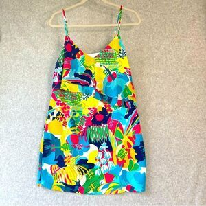 J Crew Spaghetti Strap Midi Mini Dress Size 6 #AD